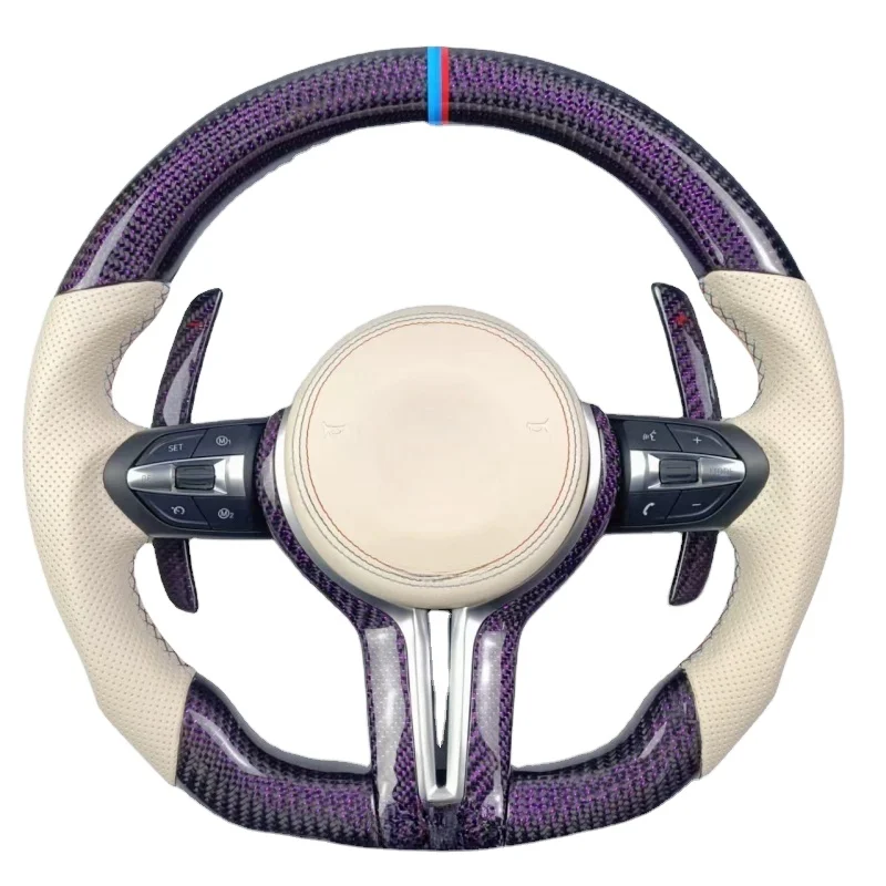 RELI5 BMW Racing Car Steering Wheel Sports Style Leather PU with Red Stitch Carbon Steel Fits Model IS 5 Series
RELI5 BMW Racing Car Steering Wheel Sports Style Leather PU with Red Stitch Carbon Steel Fits Model IS 5 Series