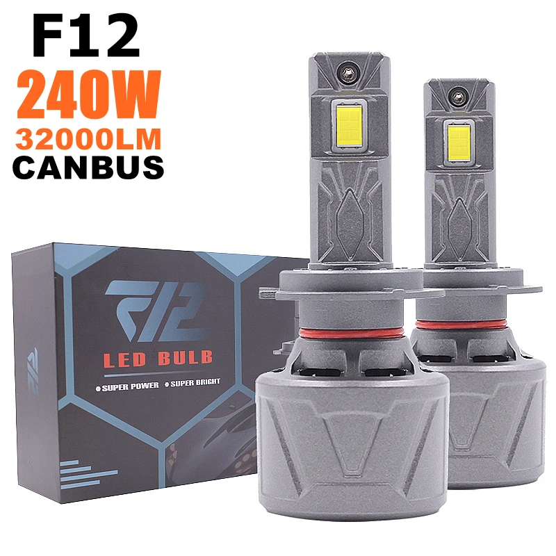 F12 220W 32000LM H7 LED Headlight Bulb H4 H7 H11 9005 9006 HB3 HB4 Double Copper H13 9004 9007 Car LED lights Headlights
F12 220W 32000LM H7 LED Headlight Bulb H4 H7 H11 9005 9006 HB3 HB4 Double Copper H13 9004 9007 Car LED lights Headlights