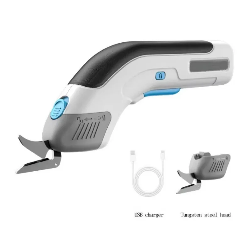 Portable 3.6V Cloth Cutting Machine Cordless Electric Scissors
Portable 3.6V Cloth Cutting Machine Cordless Electric Scissors