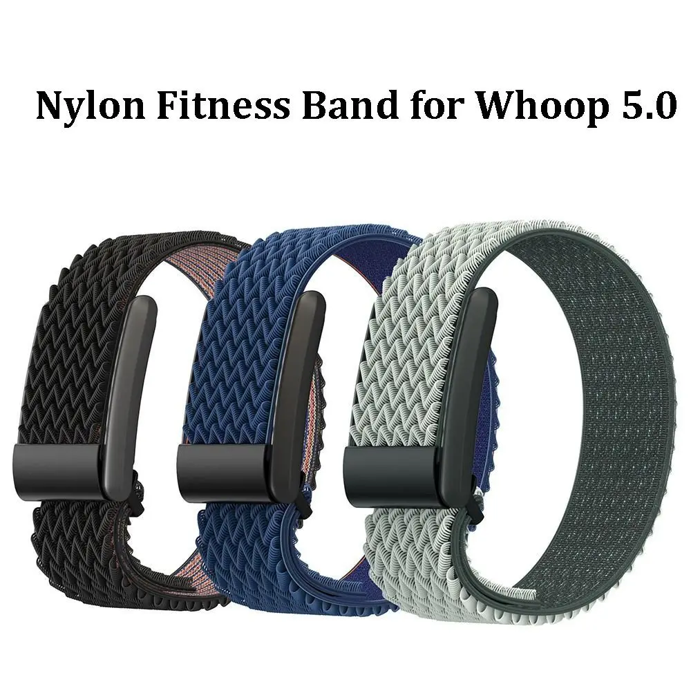 Nylon Fitness Band Adjustable Breathable Fitness Tracking Band Portable Multicolour Replacement Strap for Whoop 5.0 Women Men
Nylon Fitness Band Adjustable Breathable Fitness Tracking Band Portable Multicolour Replacement Strap for Whoop 5.0 Women Men
