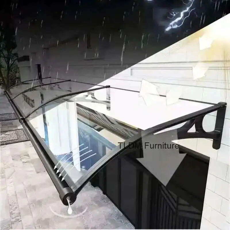 Outdoor Waterproof Awning for Courtyard Modern Thickened Metal Rain Cover Awnings Creative Minimalist Terrace Awning for Home
Outdoor Waterproof Awning for Courtyard Modern Thickened Metal Rain Cover Awnings Creative Minimalist Terrace Awning for Home