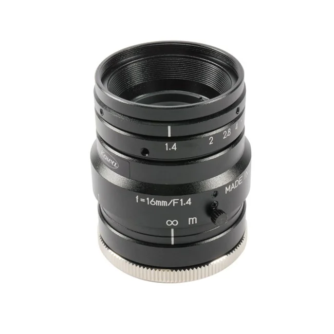 KOWA LM16HC 1" 5MP 16mm Fixed-focus High Resolution Imaging Good Brightness C-Mount Machine Vision Industrial Lens
KOWA LM16HC 1" 5MP 16mm Fixed-focus High Resolution Imaging Good Brightness C-Mount Machine Vision Industrial Lens