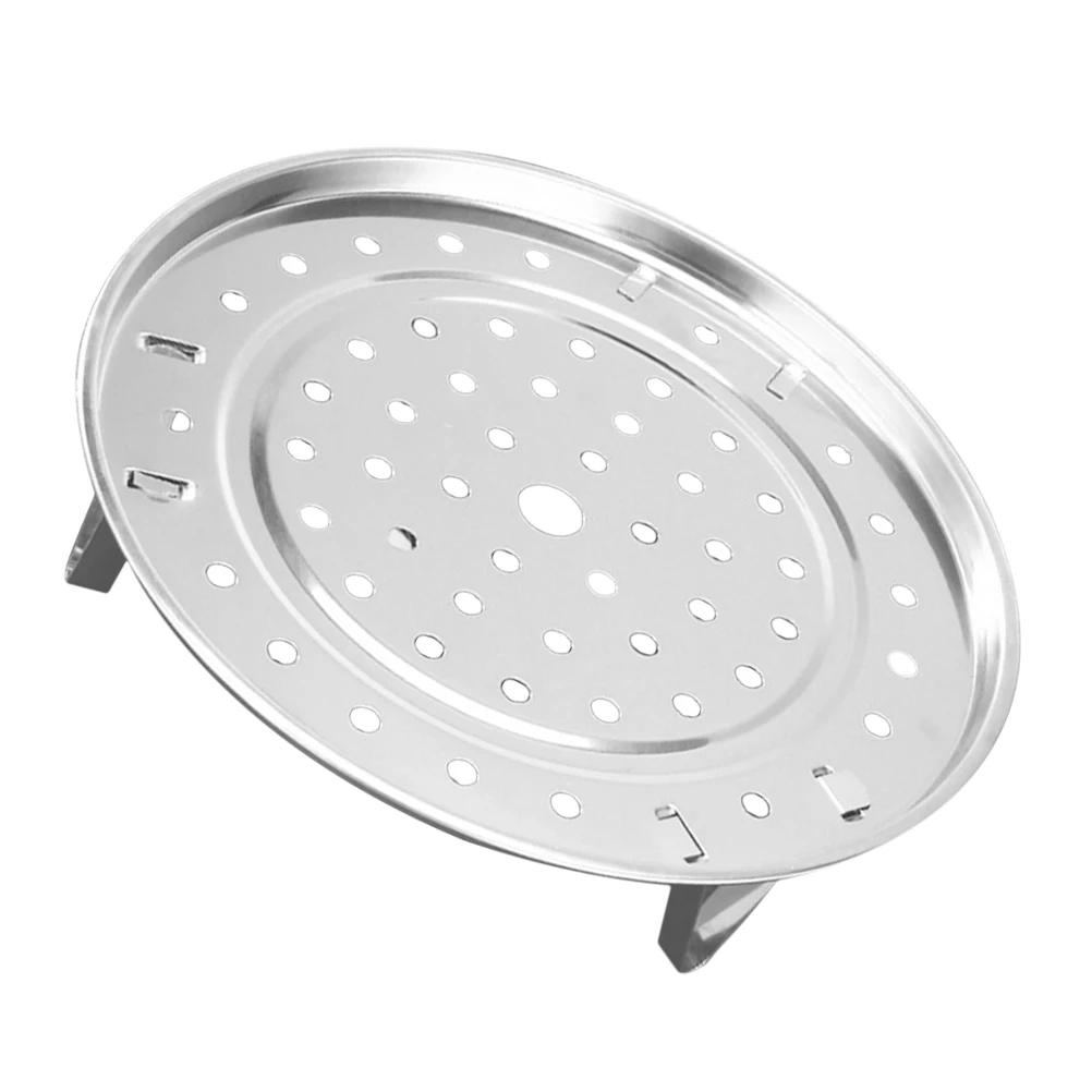 Stainless Steel Thickened Steaming Rack Kitchen Essential Round Multi Functional Food Steamer Basket Cooling Rack for Fish
Stainless Steel Thickened Steaming Rack Kitchen Essential Round Multi Functional Food Steamer Basket Cooling Rack for Fish