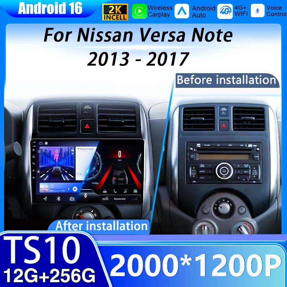 Автомагнитола Android для Nissan Versa Note 2013-2017 с GPS, мультимедиа, камерой 360, HDR, QLED, Wi-Fi 5G, Bluetooth и навигацией
Автомагнитола Android для Nissan Versa Note 2013-2017 с GPS, мультимедиа, камерой 360, HDR, QLED, Wi-Fi 5G, Bluetooth и навигацией