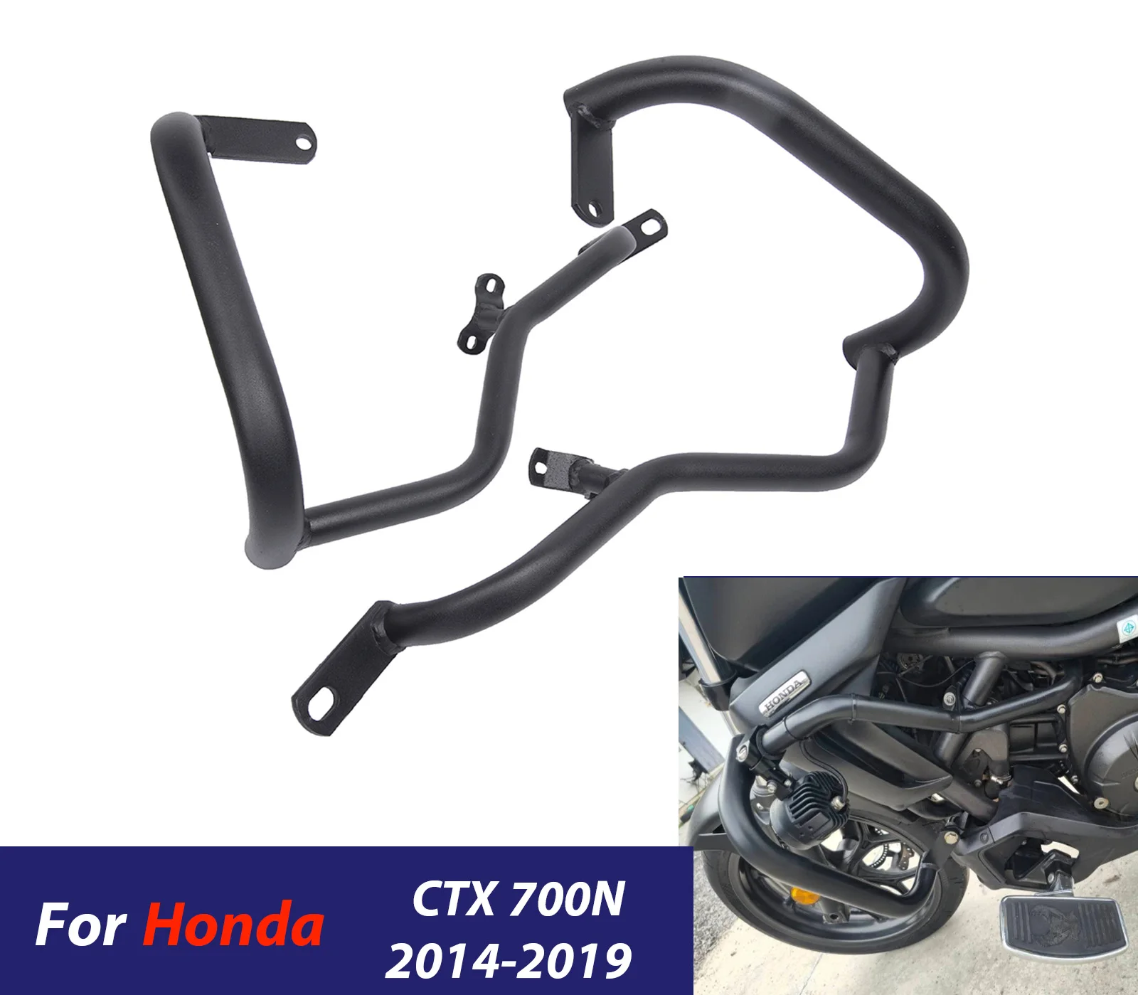Motorcycle Engine Guard Crash Bar Bumper For Honda CTX700N 2014-2019 CTX 700N CTX700 Protector Moto Accessories
Motorcycle Engine Guard Crash Bar Bumper For Honda CTX700N 2014-2019 CTX 700N CTX700 Protector Moto Accessories
