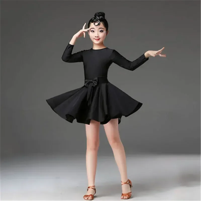 Girl Latin Dance Dress Ballroom Children Dance Costume Salsa Black Kids Red Tango Dresses Dancing Stage Performance Clothing
Girl Latin Dance Dress Ballroom Children Dance Costume Salsa Black Kids Red Tango Dresses Dancing Stage Performance Clothing