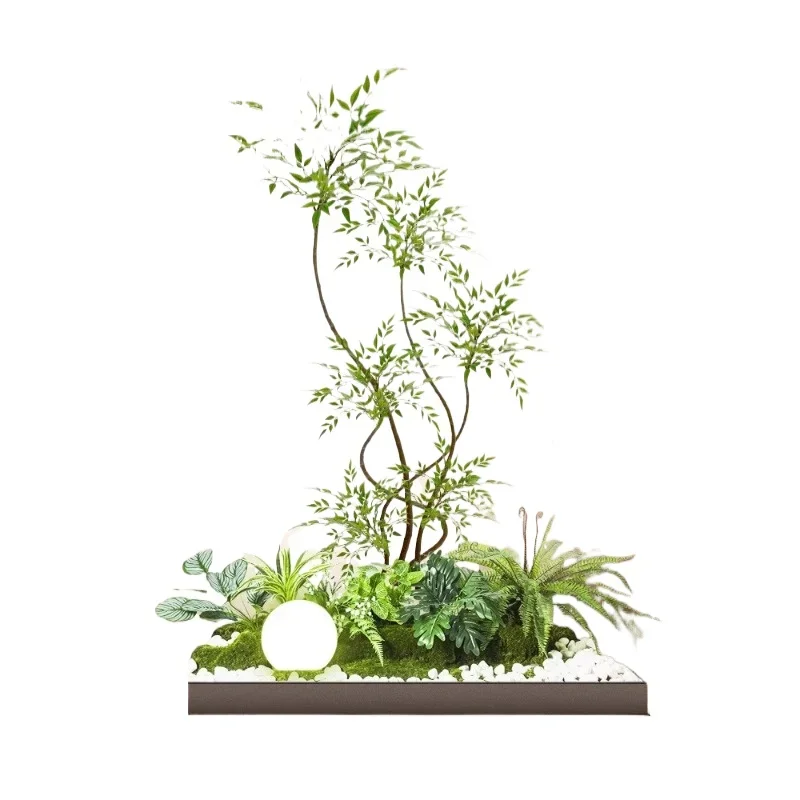 Simulated green plant landscaping combination decoration
Simulated green plant landscaping combination decoration
