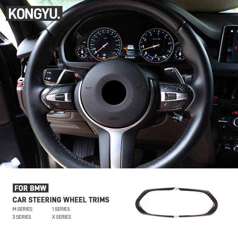 For BMW 1 2 3 4 5 6 Series F20 F22 F30 F32 F33 F06 F12 F13 X5 F15 X6 F16 M-Sport Real Carbon Fiber Car Steering Wheel Frame Trim
For BMW 1 2 3 4 5 6 Series F20 F22 F30 F32 F33 F06 F12 F13 X5 F15 X6 F16 M-Sport Real Carbon Fiber Car Steering Wheel Frame Trim
