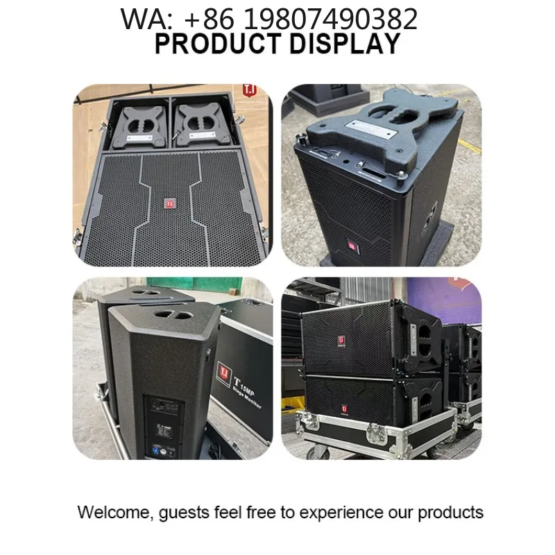 800W Active 18 Inch Portable Subwoofer Sound System Matching Passive Line Array for Stage Live Performances
800W Active 18 Inch Portable Subwoofer Sound System Matching Passive Line Array for Stage Live Performances
