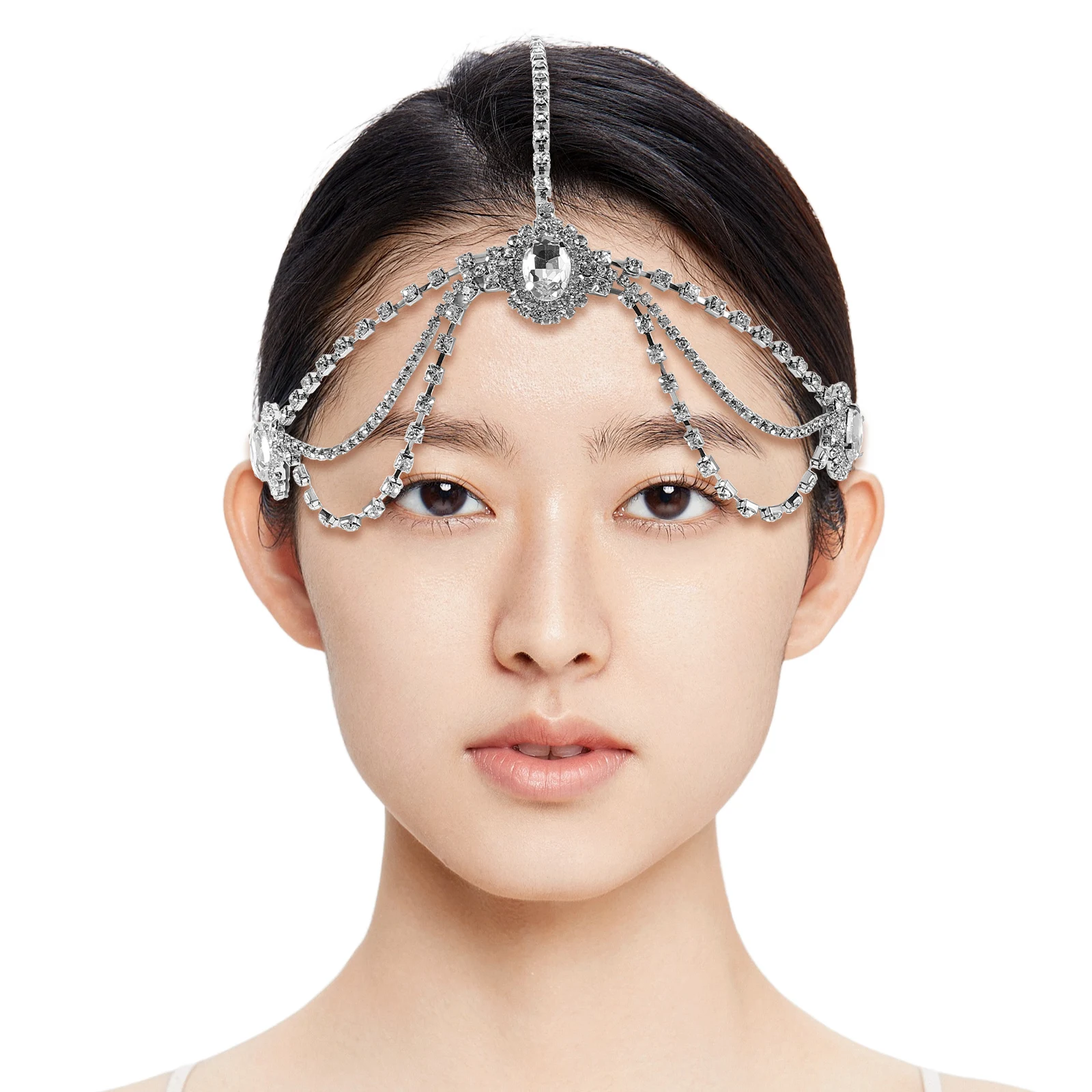 Retro Tassel Hair Chain Bridal Wedding Accessory Rhinestone Headband Headpiece Forehead Bride
Retro Tassel Hair Chain Bridal Wedding Accessory Rhinestone Headband Headpiece Forehead Bride