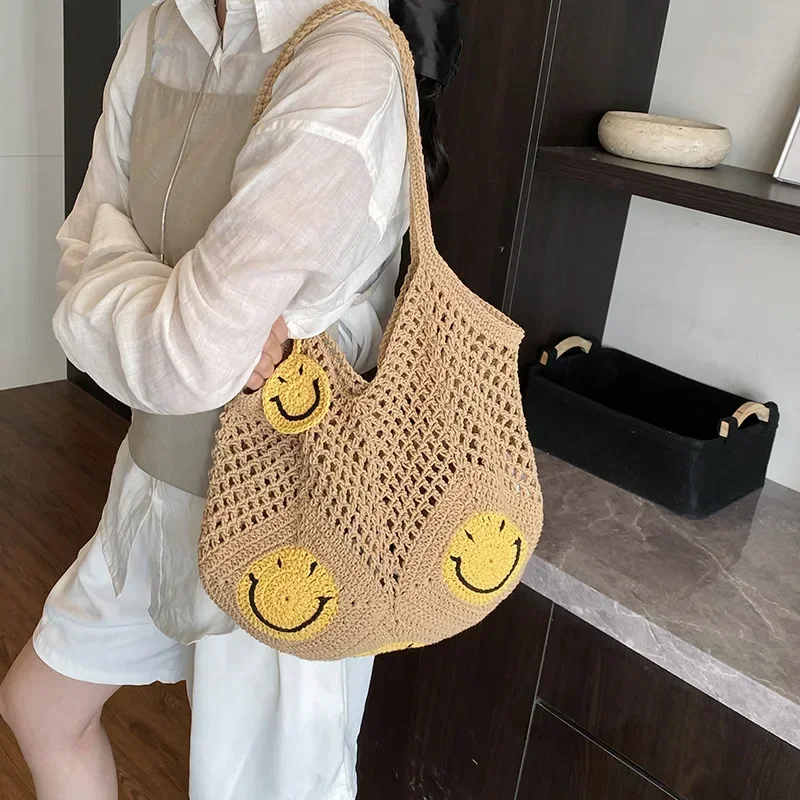 Fashion - Forward 2025! Knit Shoulder/Crossbody Bag - Trendy Hollow Design, Detachable Strap, All - match for Every Occasion
Fashion - Forward 2025! Knit Shoulder/Crossbody Bag - Trendy Hollow Design, Detachable Strap, All - match for Every Occasion
