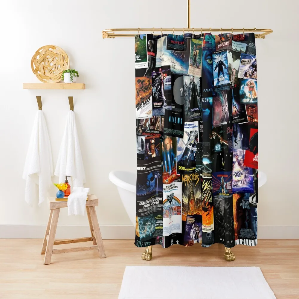 Sci-Fi Movie Posters Shower Curtain For The Bathroom Elegant Bathroom Waterproof Fabric Shower Cute Shower Curtain
Sci-Fi Movie Posters Shower Curtain For The Bathroom Elegant Bathroom Waterproof Fabric Shower Cute Shower Curtain