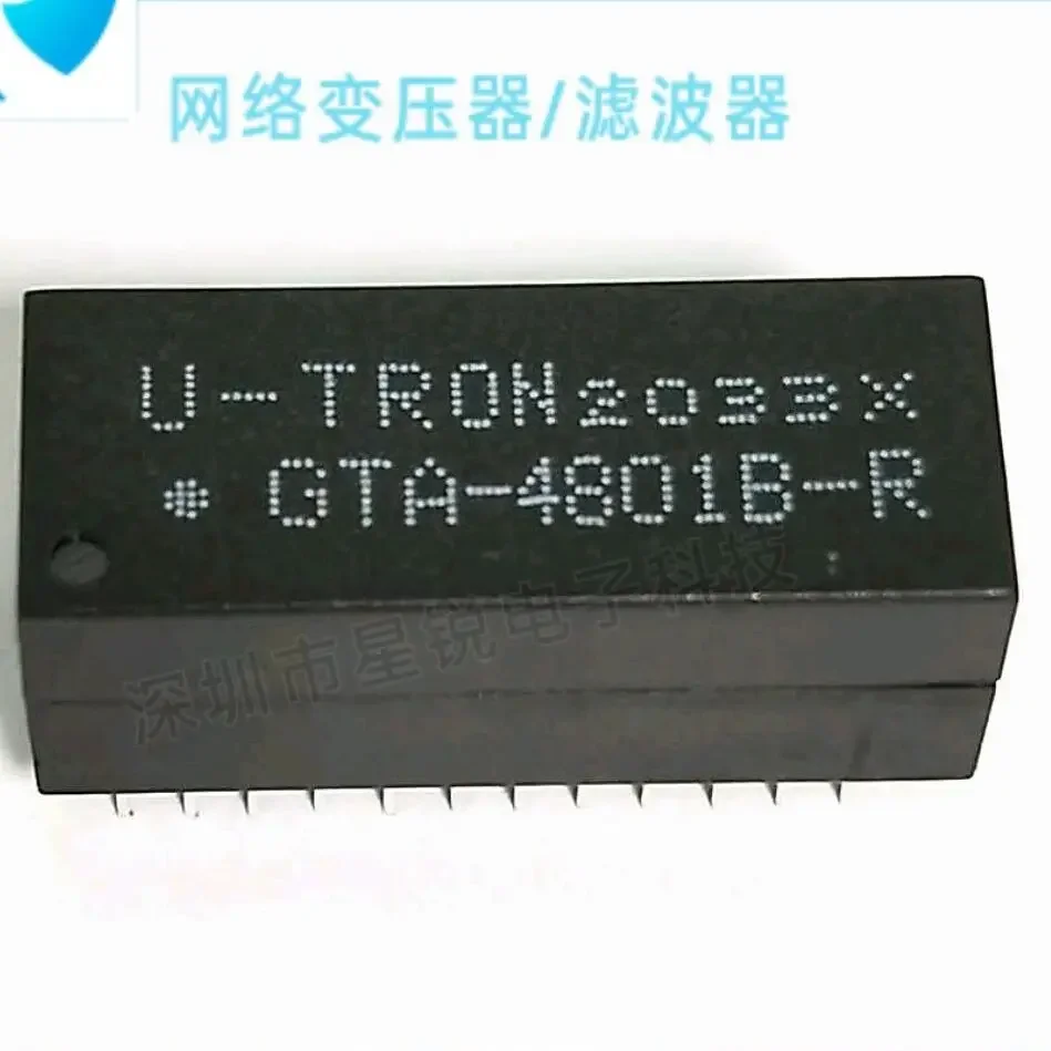 10 шт./оригинальный сетевой трансформатор GTA-4801B-R U-TRON DIP48, абсолютно новый
10 шт./оригинальный сетевой трансформатор GTA-4801B-R U-TRON DIP48, абсолютно новый