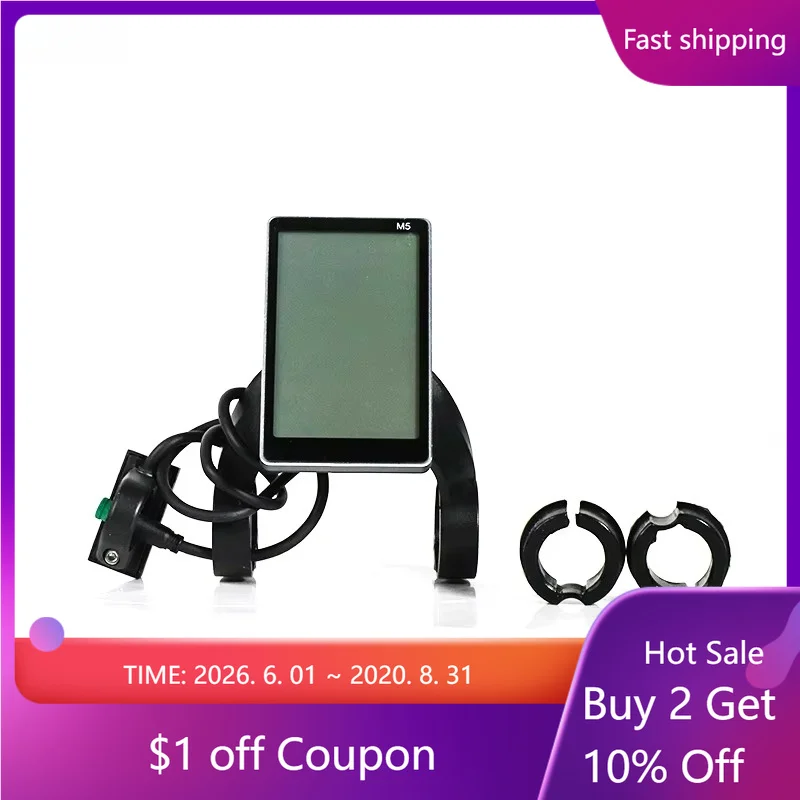 OUXI V8 Fat Bike Dashboard Spare Parts M5 LCD Display V3.0 with US Version Accessory for Fat Bike Replacement
OUXI V8 Fat Bike Dashboard Spare Parts M5 LCD Display V3.0 with US Version Accessory for Fat Bike Replacement