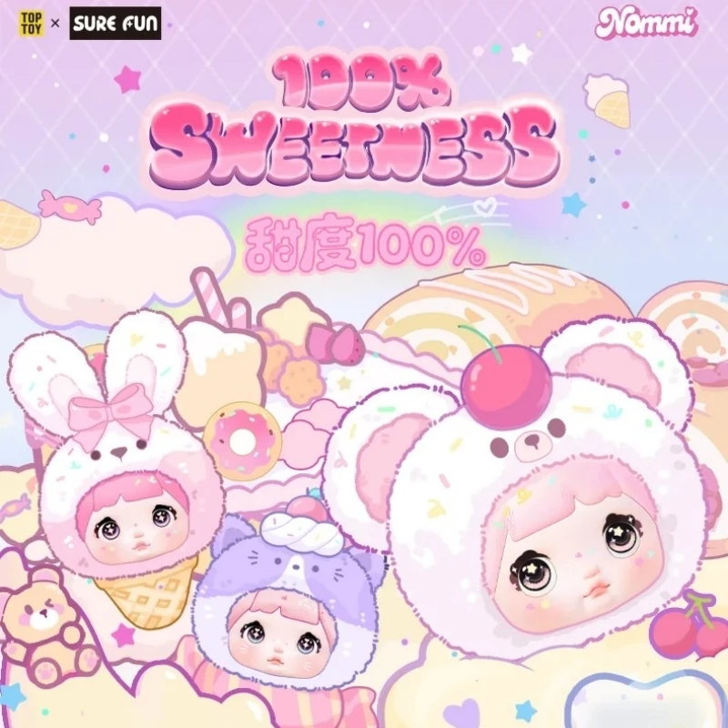 Original Nommi Sweetness 100% Genuine Blind Box Cute Character Plush Toy Model Pendant Collection Decoration Toy
Original Nommi Sweetness 100% Genuine Blind Box Cute Character Plush Toy Model Pendant Collection Decoration Toy