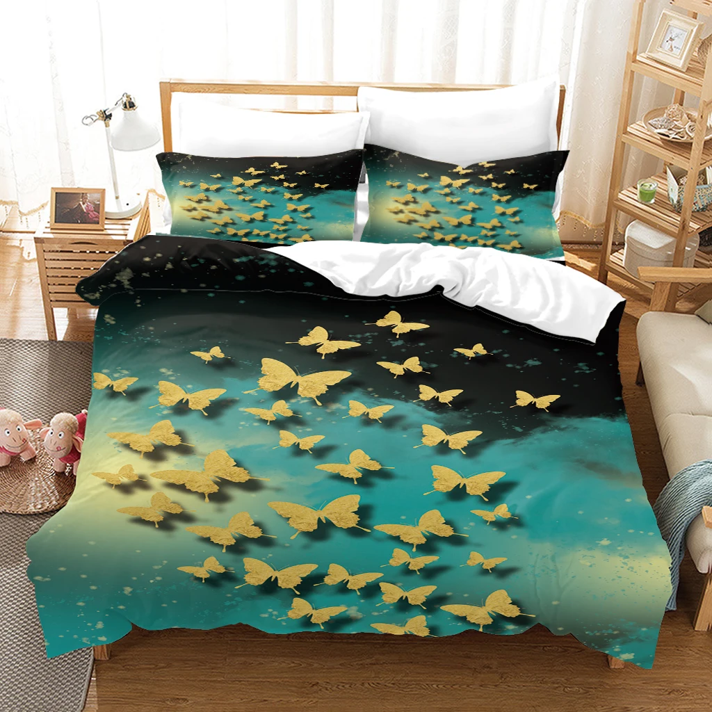 Комплект постельного белья HUANZHUANG, пододеяльник, чехол, мягкая искусственная бабочка, чехол и наволочка для мальчика, Комплект постельного белья для двуспальной кровати
Комплект постельного белья HUANZHUANG, пододеяльник, чехол, мягкая искусственная бабочка, чехол и наволочка для мальчика, Комплект постельного белья для двуспальной кровати
