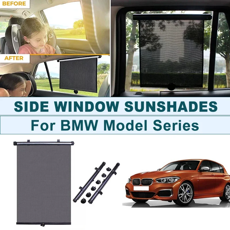2Pcs UV Protection Retractable Car Side Window Sun Shade Roller Blinds For BMW F30 F31 E90 E91 G20 G30 F10 F20 X1 X3 X5 X2 X6 M2
2Pcs UV Protection Retractable Car Side Window Sun Shade Roller Blinds For BMW F30 F31 E90 E91 G20 G30 F10 F20 X1 X3 X5 X2 X6 M2