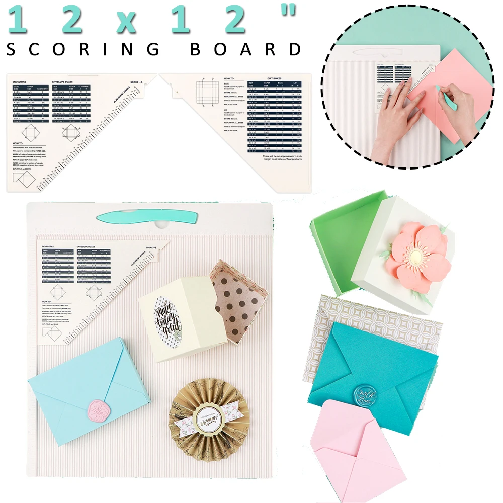 12x12" Scoring Board for Making Envelope/Envelope Box/Gift Box Multi-Purpose Envelopes Maker Scoring Tool 2025 HOT
12x12" Scoring Board for Making Envelope/Envelope Box/Gift Box Multi-Purpose Envelopes Maker Scoring Tool 2025 HOT
