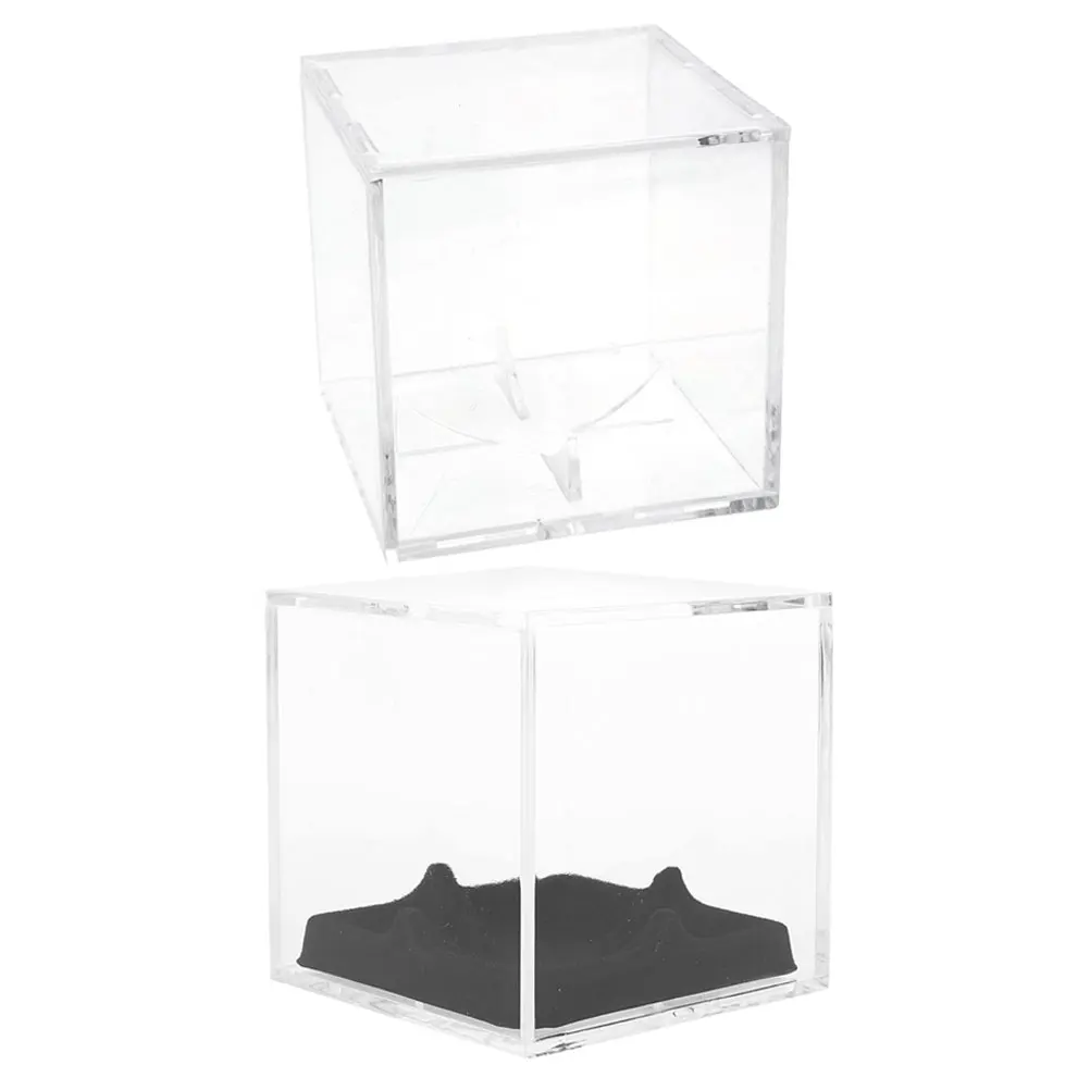 1 set Acrylic Display Box Transparent Baseball Tennis Holder Clear Collectibles Case Small Foam Lined Showcase
1 set Acrylic Display Box Transparent Baseball Tennis Holder Clear Collectibles Case Small Foam Lined Showcase