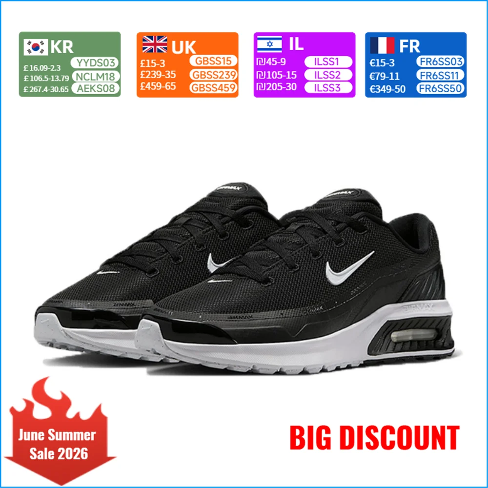 NIKE AIR MAX BIA Athletic Running Shoes - Slip-Resistant, Durable, Cushioned, Classic Versatile Training Shoes IF2624-005
NIKE AIR MAX BIA Athletic Running Shoes - Slip-Resistant, Durable, Cushioned, Classic Versatile Training Shoes IF2624-005