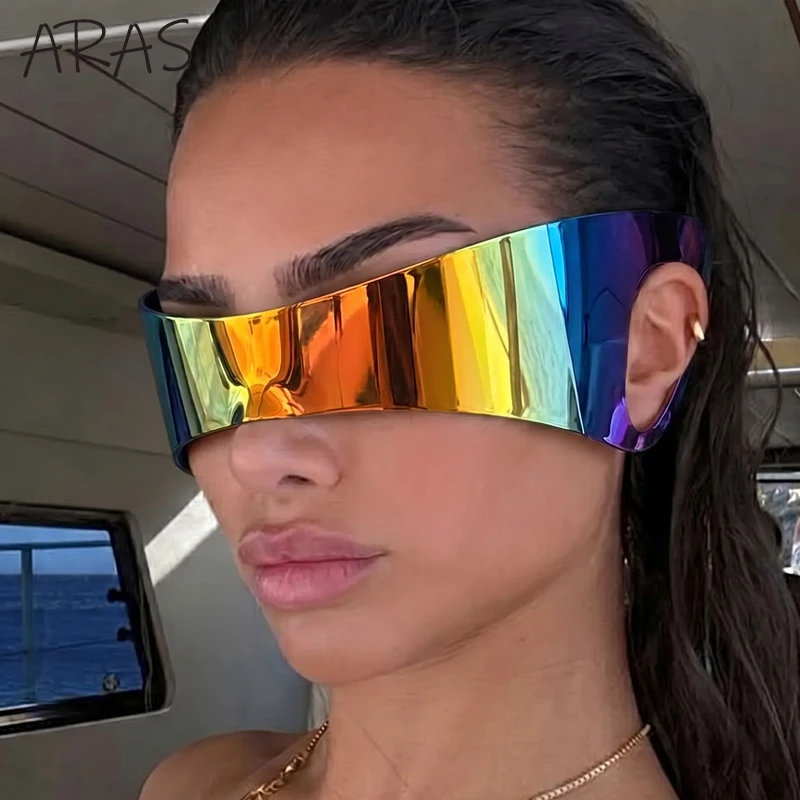 Y2K Punk One-Piece Shield Sunglasses Women 2026 Luxury Brand Oversized Windproof Goggle Sun Glasses Wrap Around Mask Eyewear
Y2K Punk One-Piece Shield Sunglasses Women 2026 Luxury Brand Oversized Windproof Goggle Sun Glasses Wrap Around Mask Eyewear