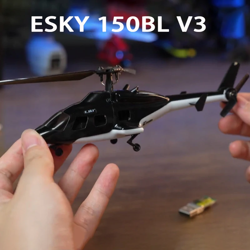 Новый ESKY 150BL V3 Little Flying Wolf Mini 4CH RC Симулятор дистанционного управления Вертолет Боевой самолет Игрушка для взрослых Мальчик Игрушка Подарочная коробка
Новый ESKY 150BL V3 Little Flying Wolf Mini 4CH RC Симулятор дистанционного управления Вертолет Боевой самолет Игрушка для взрослых Мальчик Игрушка Подарочная коробка
