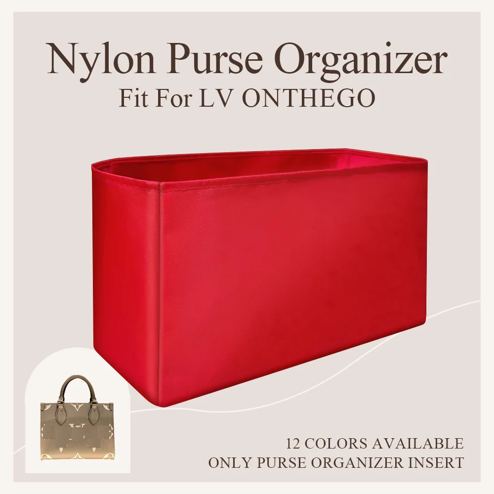 Nylon Purse Organizer Insert Fit for LV On The Go Tote Liner Bag Insert Durable Inside Bag Cosmetics Zipper Purse Insert Bag
Nylon Purse Organizer Insert Fit for LV On The Go Tote Liner Bag Insert Durable Inside Bag Cosmetics Zipper Purse Insert Bag