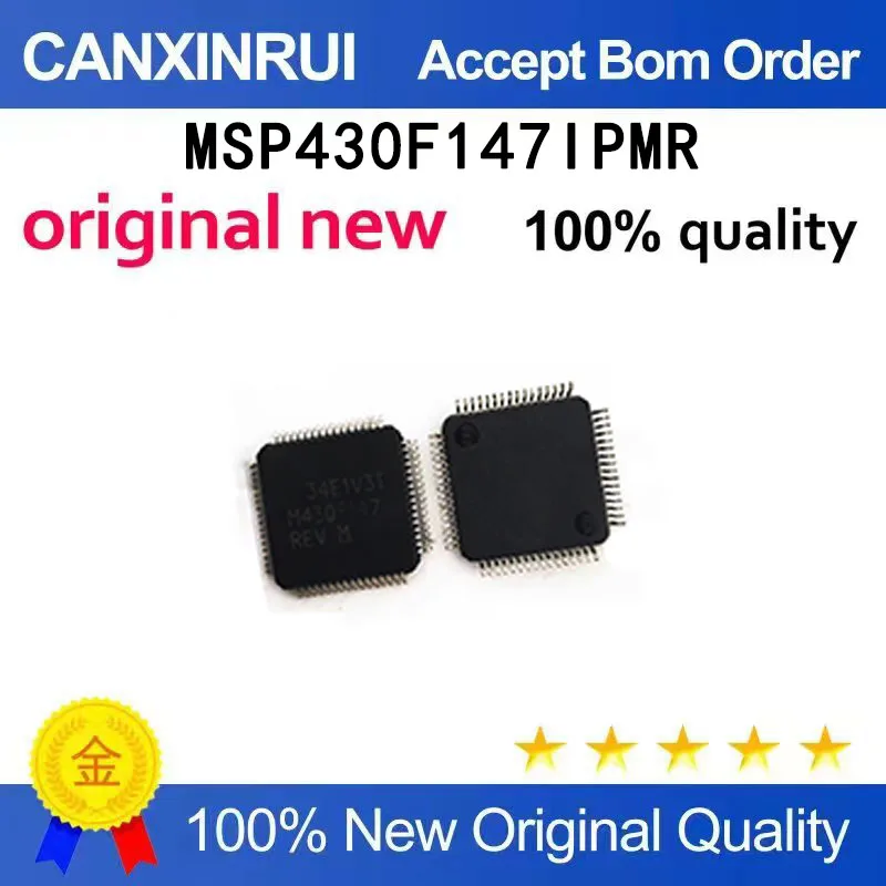 (5-100 pieces)Brand new original MSP430F147IPMR M430F147 QFP-64 microcontroller spot chip IC
(5-100 pieces)Brand new original MSP430F147IPMR M430F147 QFP-64 microcontroller spot chip IC