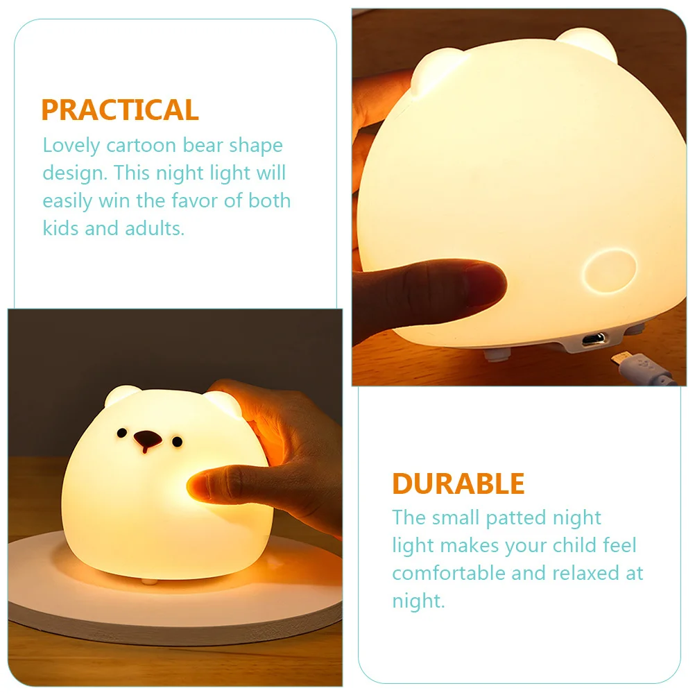 Cartoon Bear Nightlight for Toddler Small Desk Lamp Kids Birthday Gifts Colorful Lights Adjustable Portable Small Desk Lamp
Cartoon Bear Nightlight for Toddler Small Desk Lamp Kids Birthday Gifts Colorful Lights Adjustable Portable Small Desk Lamp
