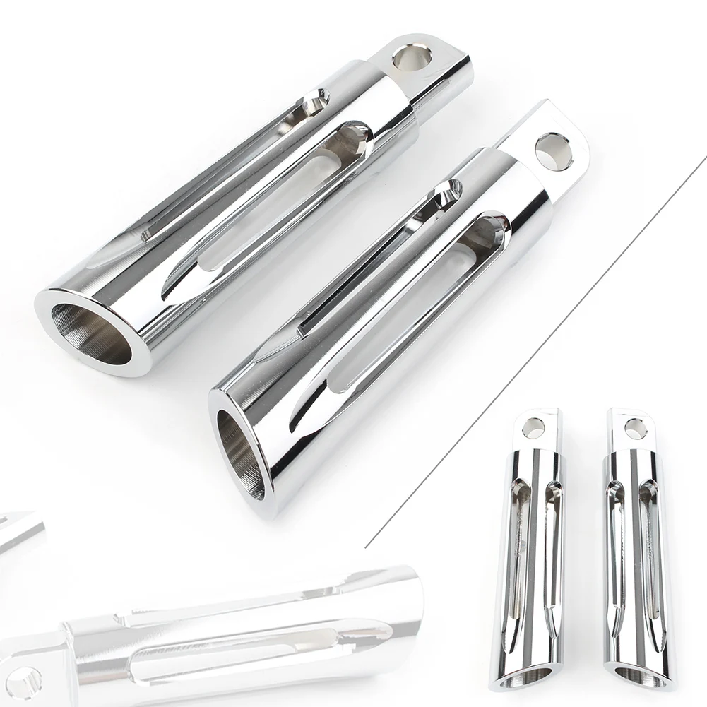 CNC Chrome Motorbike Front Foot Pegs Footrest 1Pair for Harley Touring Sportster Dyna Softail
CNC Chrome Motorbike Front Foot Pegs Footrest 1Pair for Harley Touring Sportster Dyna Softail