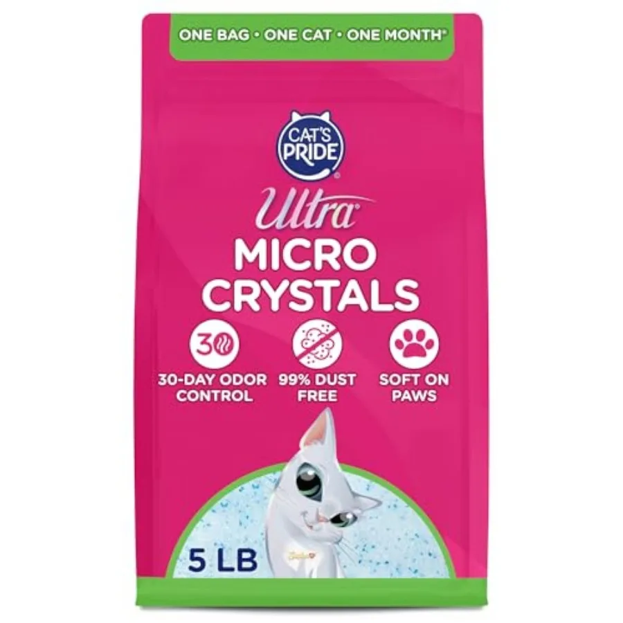 MICRO CRYSTALS UNSCENTED PREMIUM N-CLUMPING CAT LITTER, 5-LB BAG
MICRO CRYSTALS UNSCENTED PREMIUM N-CLUMPING CAT LITTER, 5-LB BAG