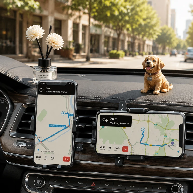 Car Phone Holder with Suction Cup Car Mount, Universal Dashboard Stand, Stable Navigation Holder for iPhone, Samsung
Car Phone Holder with Suction Cup Car Mount, Universal Dashboard Stand, Stable Navigation Holder for iPhone, Samsung