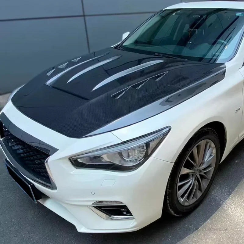 New for Infiniti Q50 V37 H1 Type vented hood
New for Infiniti Q50 V37 H1 Type vented hood