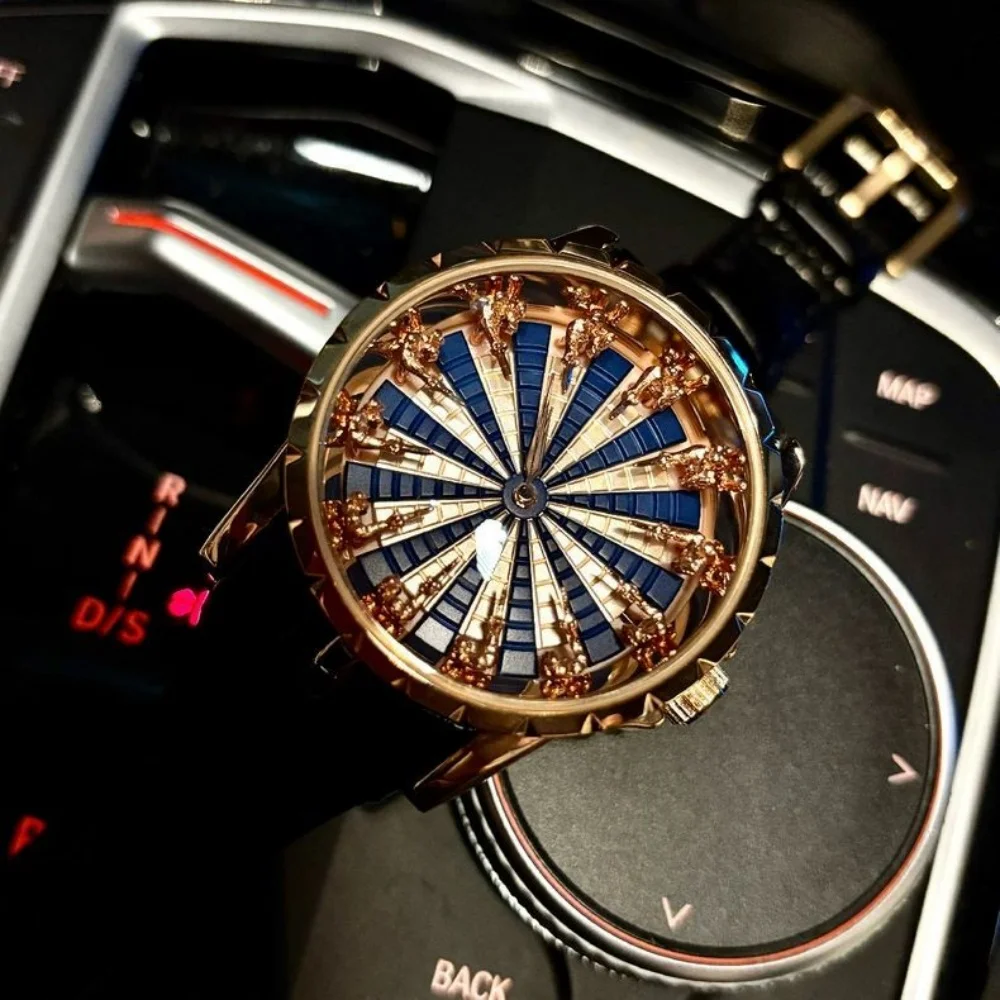 Twelve Knights of the Round Table Series High-End Business Men's Watch, Round Dial, Leather Strap, Luxurious, Light Luxury, Fashionable, Casual, Simple, Unique, Cool, Street-Style, Handsome Watch for Men, European and American Style, Suitable for Various
Twelve Knights of the Round Table Series High-End Business Men's Watch, Round Dial, Leather Strap, Luxurious, Light Luxury, Fashionable, Casual, Simple, Unique, Cool, Street-Style, Handsome Watch for Men, European and American Style, Suitable for Various