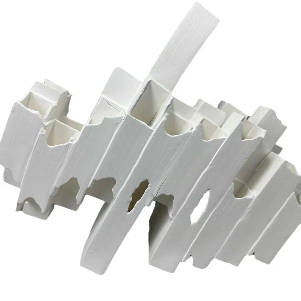 Jiatong, simple, creative, white, square tube, nest shape, ceramic, flower pattern
Jiatong, simple, creative, white, square tube, nest shape, ceramic, flower pattern