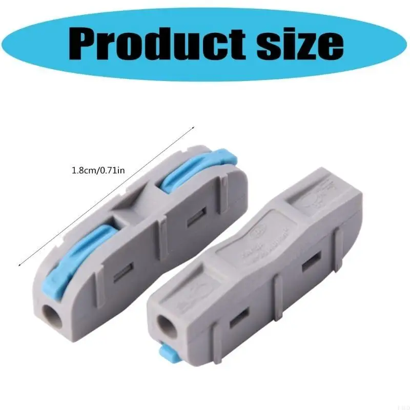 2025 New Pack of 100 Spring Wire Quick Connectors for Electrical Crimps Terminals
2025 New Pack of 100 Spring Wire Quick Connectors for Electrical Crimps Terminals