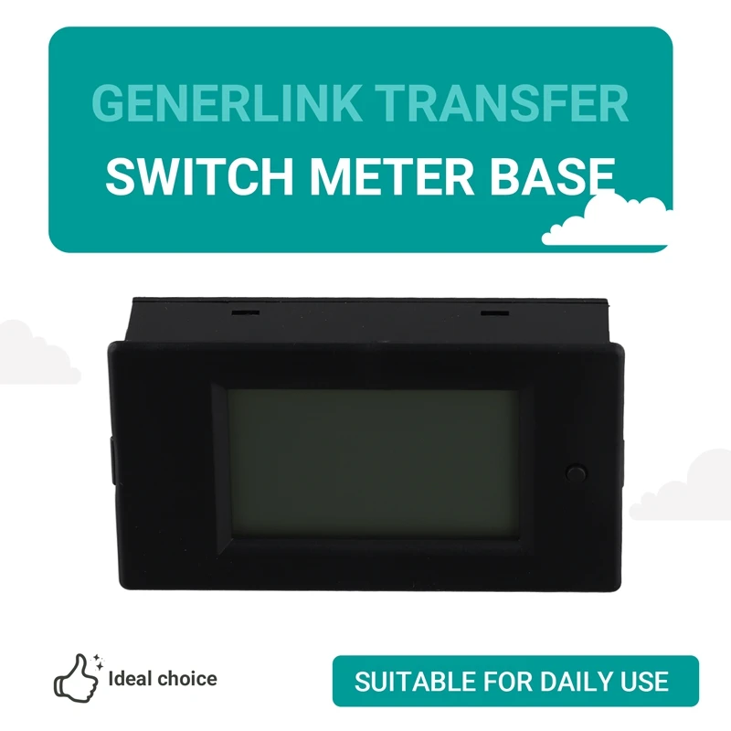 Цифровой измеритель тока, напряжения, мощности и энергии PZEM-061 с ЖК-дисплеем, 80-260В, 100А, с трансформатором тока CT-AT35
Цифровой измеритель тока, напряжения, мощности и энергии PZEM-061 с ЖК-дисплеем, 80-260В, 100А, с трансформатором тока CT-AT35