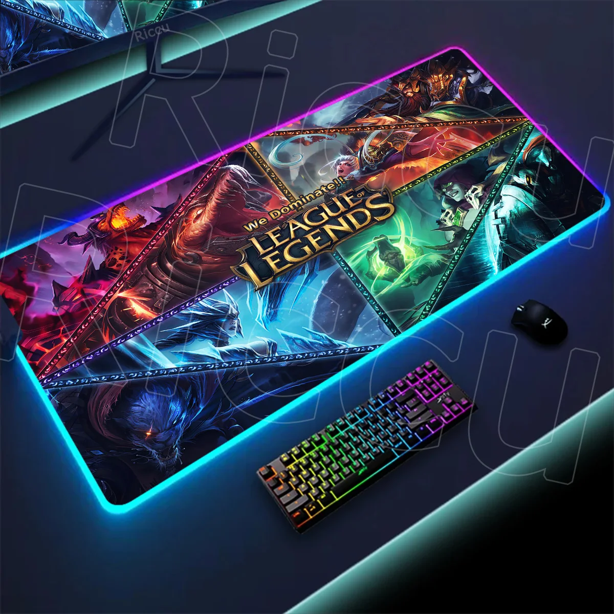 HD Printing XXL League of Legend RGB Mouse Pad Gaming Anime Desk Mat Office Carpet LOL Desktop Accessories Mousepad Keyboard Mat
HD Printing XXL League of Legend RGB Mouse Pad Gaming Anime Desk Mat Office Carpet LOL Desktop Accessories Mousepad Keyboard Mat