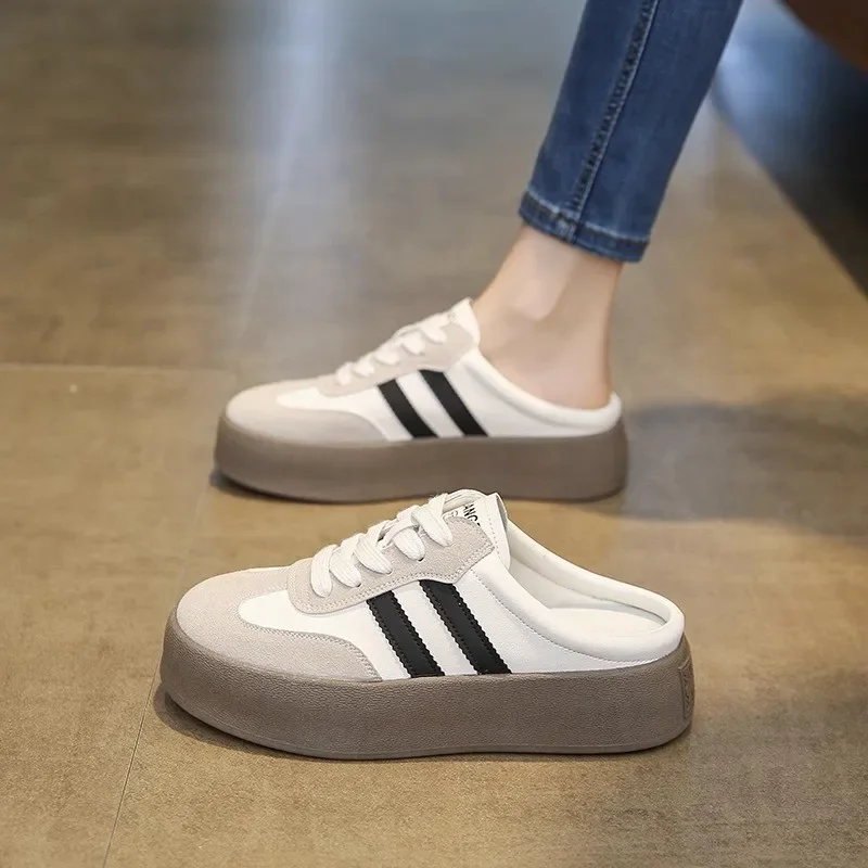 Fashion Women's Training Slippers Cover Toe Round Head Color Matching Women Shoes Leisure Shallow Mouth 2025 Zapatillas De Mujer
Fashion Women's Training Slippers Cover Toe Round Head Color Matching Women Shoes Leisure Shallow Mouth 2025 Zapatillas De Mujer