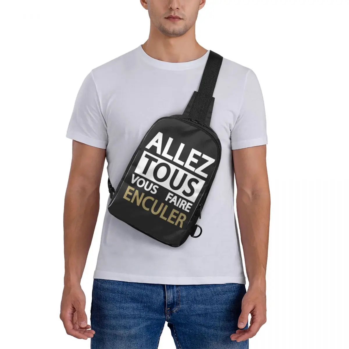 Jean Marie Bigard-ALLER TOUS VOUS FAIRE ENCULER Active Chest Bag Crossbody Backpack Sling Shoulder Bag For Men Traveling Daypack
Jean Marie Bigard-ALLER TOUS VOUS FAIRE ENCULER Active Chest Bag Crossbody Backpack Sling Shoulder Bag For Men Traveling Daypack