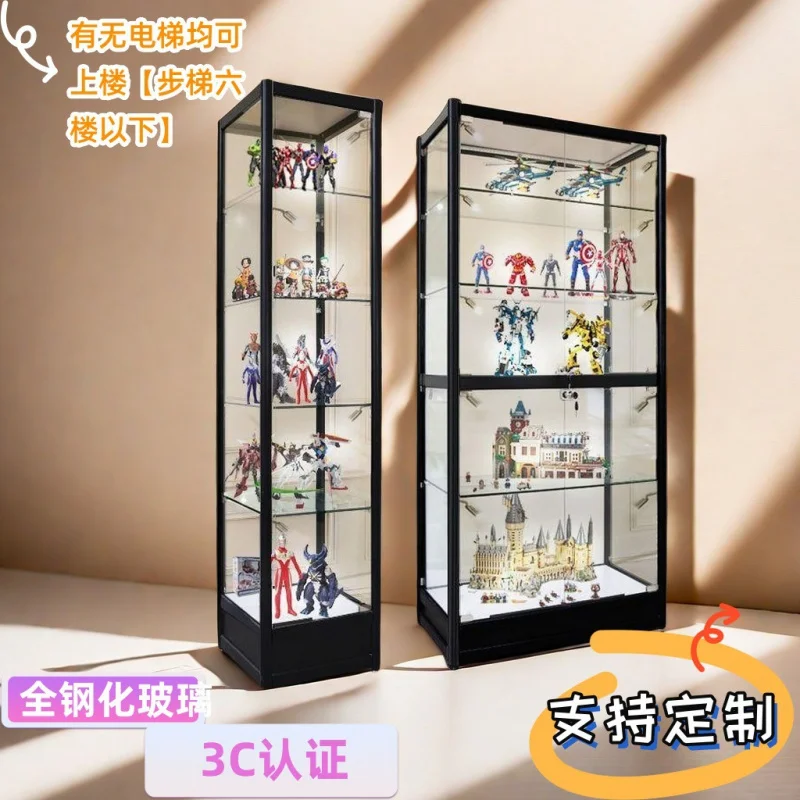Custom. Display Cabinet Figurines, Transparent Glass Cabinet Home Use, Toys, Gifts, Cosmetics, Model Showcase, Di
Custom. Display Cabinet Figurines, Transparent Glass Cabinet Home Use, Toys, Gifts, Cosmetics, Model Showcase, Di