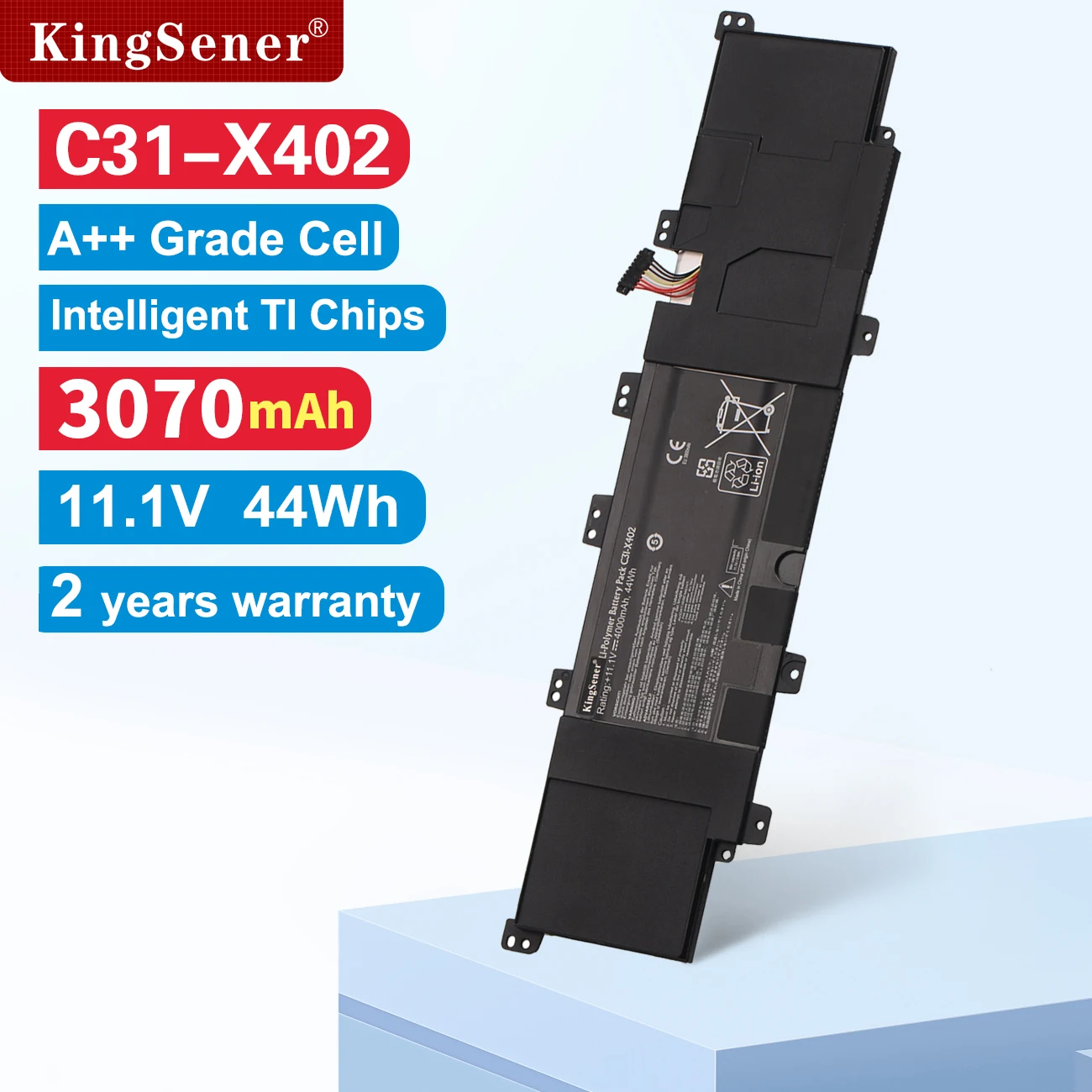 KingSener 11,1 V 4000mAh Новый C31-X402 Аккумулятор для ноутбука ASUS VivoBook S300 S400 S300C S300CA S300E S400C S400CA S400E C31-X402
KingSener 11,1 V 4000mAh Новый C31-X402 Аккумулятор для ноутбука ASUS VivoBook S300 S400 S300C S300CA S300E S400C S400CA S400E C31-X402