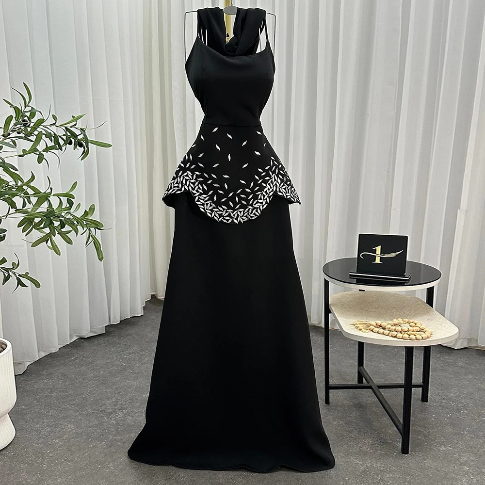 Customized Mermaid Evening Dresses Floor-length Spaghetti Strap Sleeveless Prom Gown Fashion Crystal Stole Draped Party Gown
Customized Mermaid Evening Dresses Floor-length Spaghetti Strap Sleeveless Prom Gown Fashion Crystal Stole Draped Party Gown
