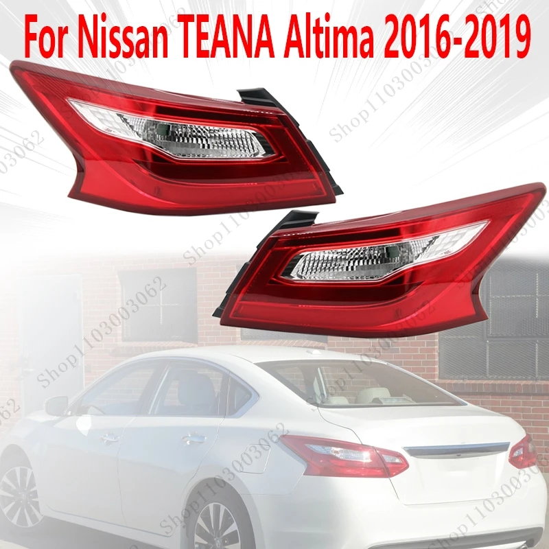 Tail Light Housing Without Bulb For Nissan TEANA Altima 2016-2019 Car External Turn Signal Parking Signal Reversing Light
Tail Light Housing Without Bulb For Nissan TEANA Altima 2016-2019 Car External Turn Signal Parking Signal Reversing Light