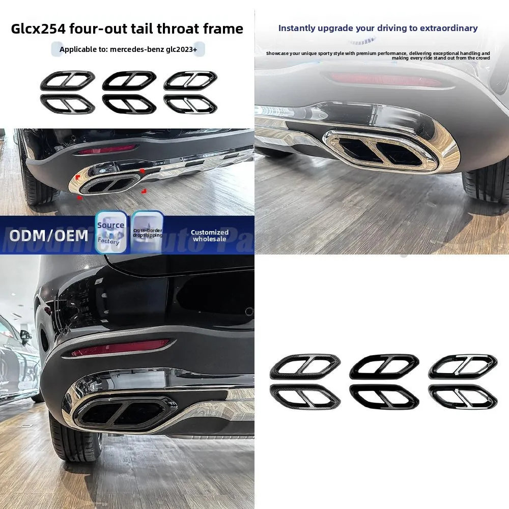 Высокое качествоВысококачественный выхлопной наконечник для Mercedes Benz Glc Class X254 Glc260 Glc300 Amg Quad Outlet Задний диффузор Выхлопная накладка M
Высокое качествоВысококачественный выхлопной наконечник для Mercedes Benz Glc Class X254 Glc260 Glc300 Amg Quad Outlet Задний диффузор Выхлопная накладка M