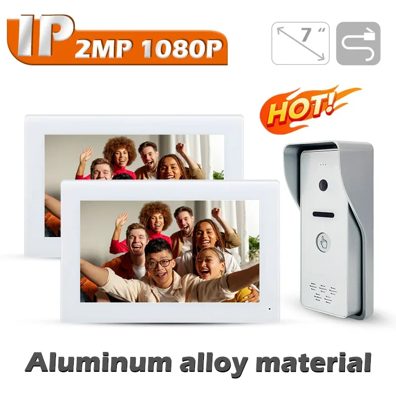 Spot Goods Popular Smart Home Doorbell IP Multi Apartment Video Door Phone Intercom System
Spot Goods Popular Smart Home Doorbell IP Multi Apartment Video Door Phone Intercom System