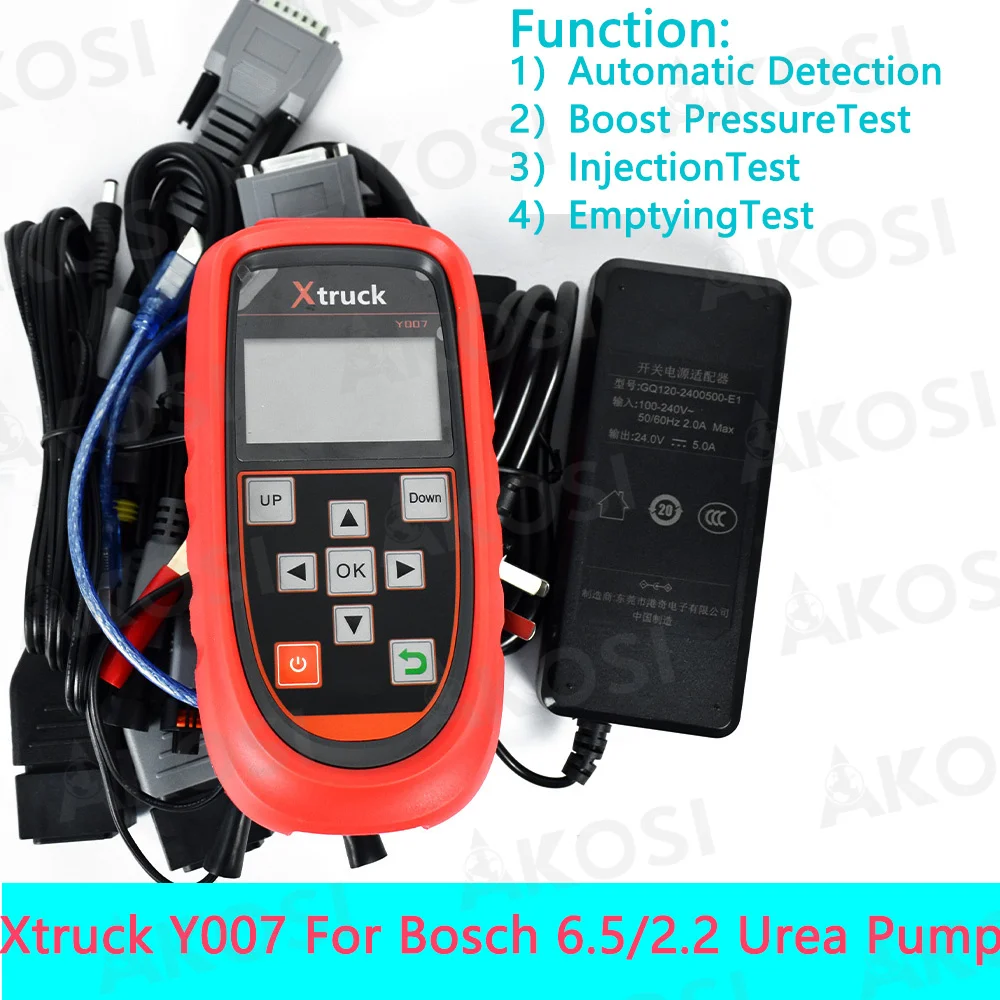 Xtruck Y007 For 6.5/2.2 Urea Pump Urea Detection Diesel vehicle Truck Urea Pump Diagnosis Tool
Xtruck Y007 For 6.5/2.2 Urea Pump Urea Detection Diesel vehicle Truck Urea Pump Diagnosis Tool