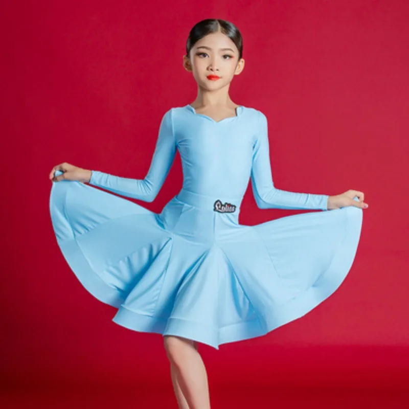 New regulations for Latin dance dress competition clothes girls' art examination grading skirt training performance costumes
New regulations for Latin dance dress competition clothes girls' art examination grading skirt training performance costumes