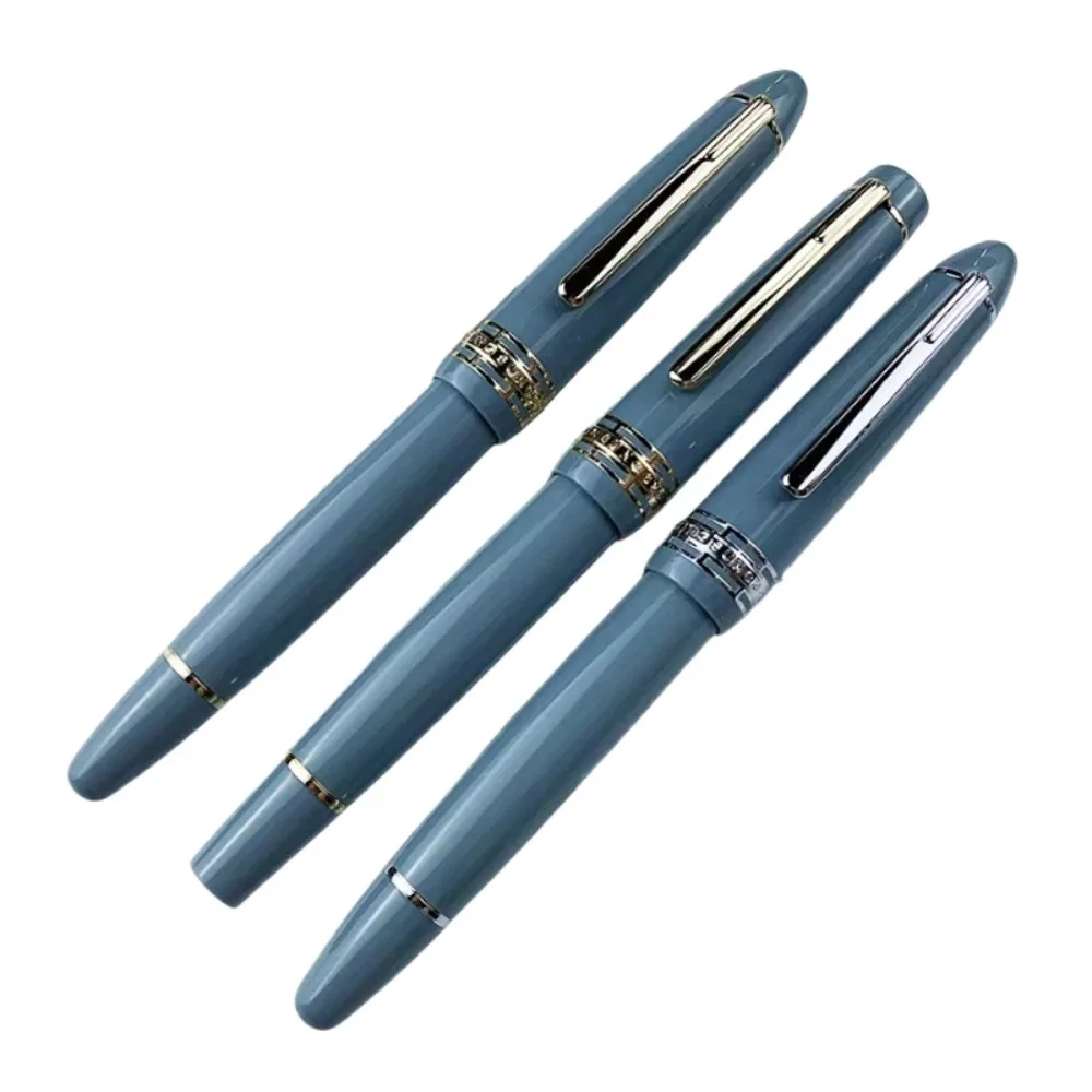 Для новой перьевой ручки из смолы Yongsheng 629, наполнитель поршневых чернил, перо EF/F, роскошный стиль для бизнеса/школы/офиса, подарочные принадлежности
Для новой перьевой ручки из смолы Yongsheng 629, наполнитель поршневых чернил, перо EF/F, роскошный стиль для бизнеса/школы/офиса, подарочные принадлежности