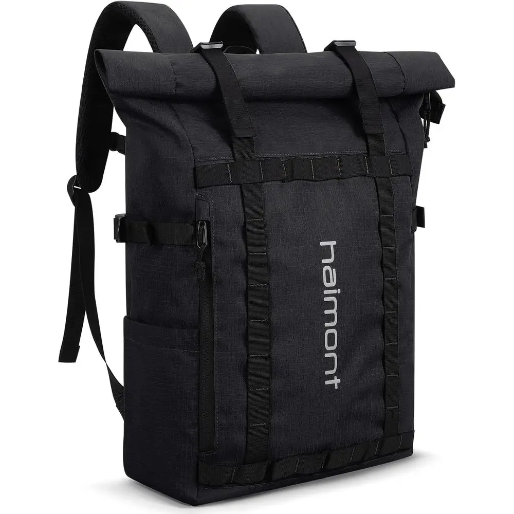 Water-Resistant 20L Unisex Rolltop Backpack for Travel, Work, and Hiking
Water-Resistant 20L Unisex Rolltop Backpack for Travel, Work, and Hiking
